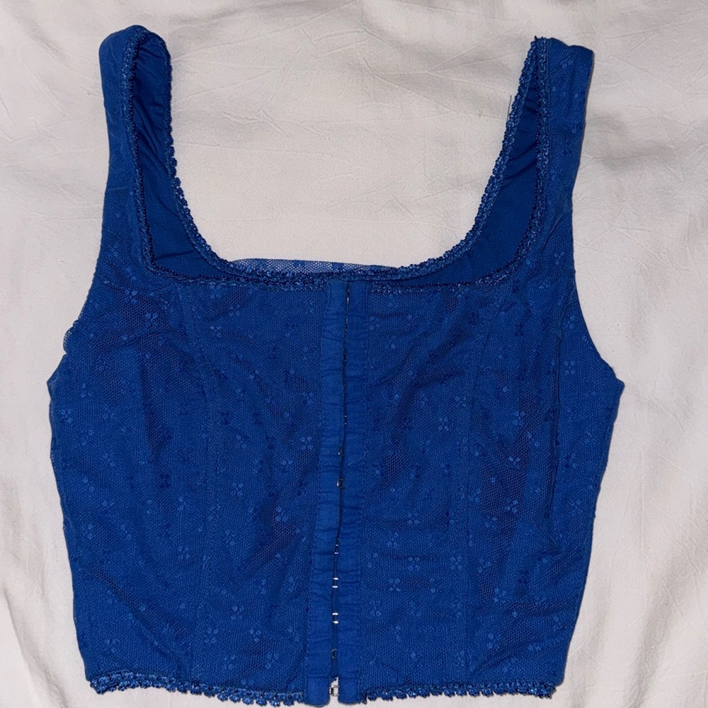 Princess Polly - BRYLEIGH TOP BLUE